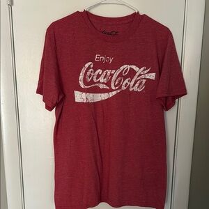 Coca-Cola Classic Distressed Red Tee